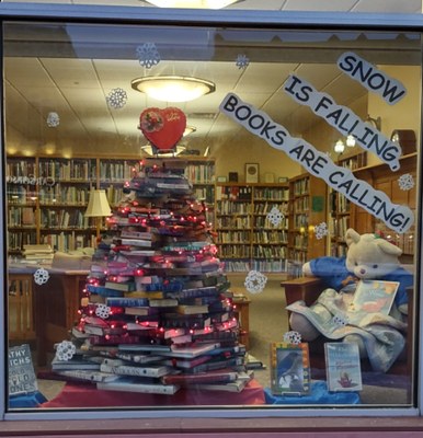 valentine book tree